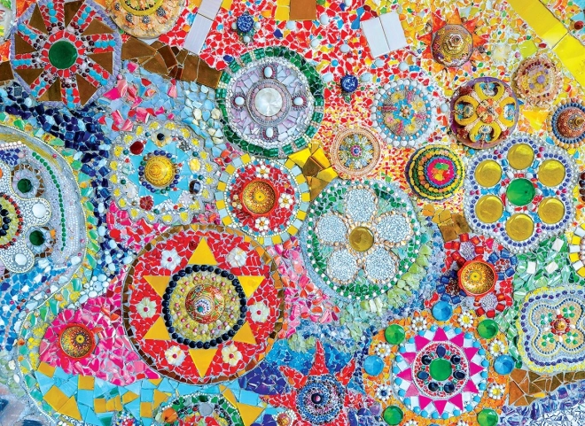 Puzzel Thaise mozaïek 1000 stukjes EUROGRAPHICS