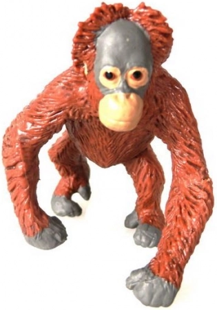 Beeldje Orang-oetan jong 6,5 cm