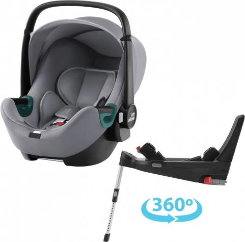Autostoeltje voor baby’s BABY-SAFE 3 i-Size + basis FLEX BASE 5Z, Frost Grey