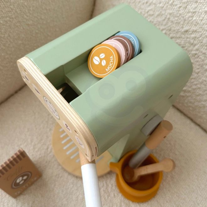 Woopie Green Houten Koffiehuis