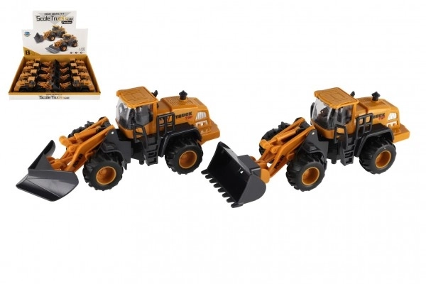 Bouw lader van kunststof 20 cm op vliegwiel