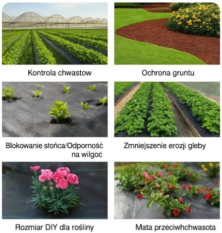 zwarte agrotextiel 160 cm x 50 m UV 90g met ankers