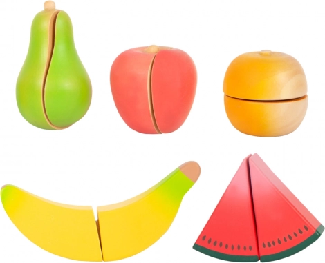 Realistisch fruit met klittenband