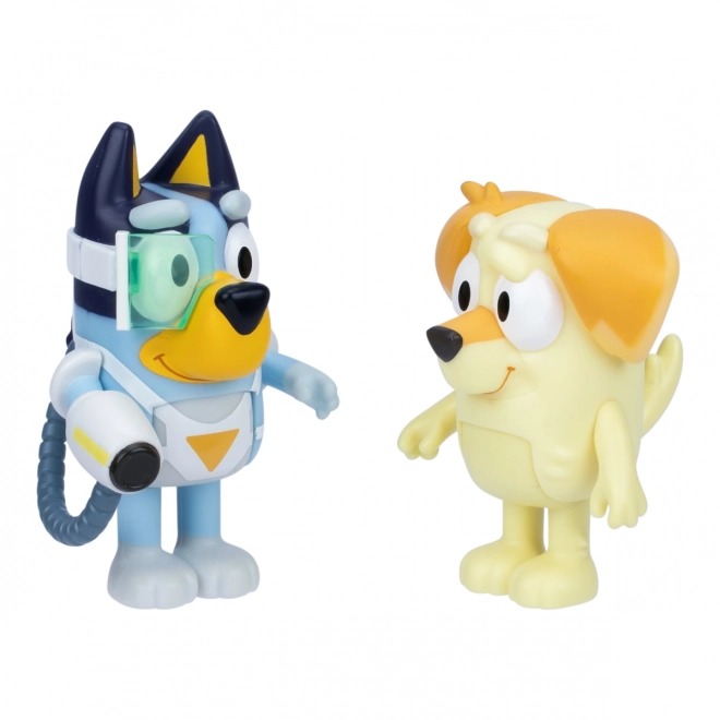 Set met 2 Bluey Figuren
