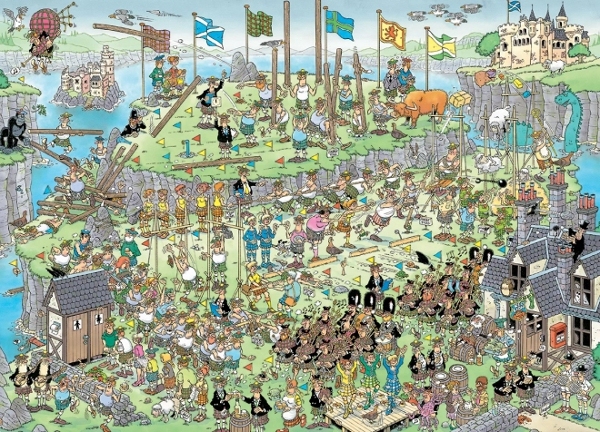 JUMBO Puzzel JvH Schotse Spelen 1000 stukjes