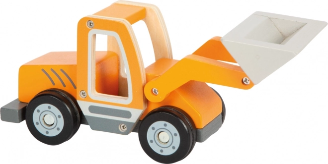 Houten lader met schop Small Foot