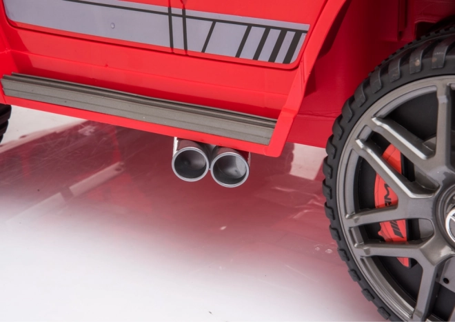 Kinderen auto op accu Mercedes G63 rood