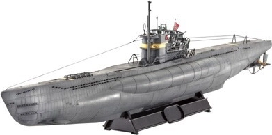 Plastic model van de onderzeeër German Submarine Type VII C/41 Revell