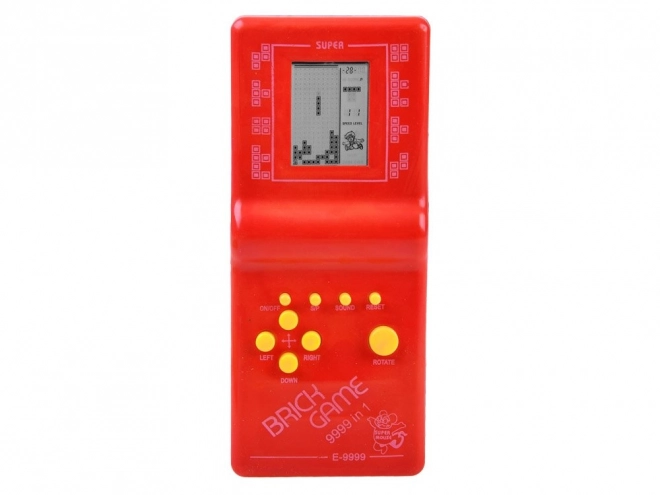 Zakformaat Tetris spel elektronisch