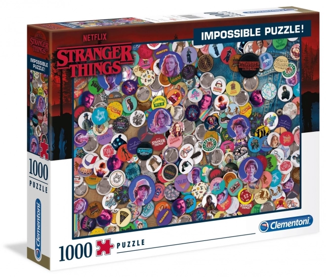 Puzzel 1000 stukjes Stranger Things Onmogelijk