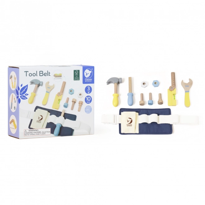 Set van kleine klusjesman met gereedschap van Classic World