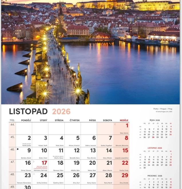 Wandkalender Mijn Vaderland 2026