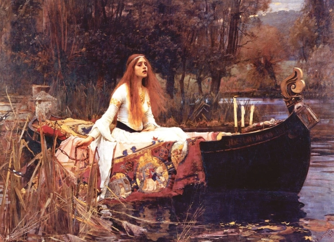 Puzzel De Dame van Shalott 1000 stukjes