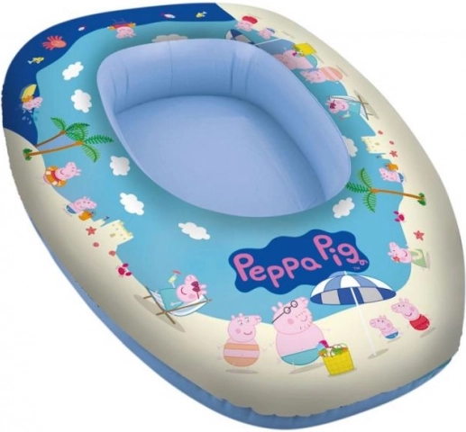 Opblaasbare boot Peppa Pig voor kinderen