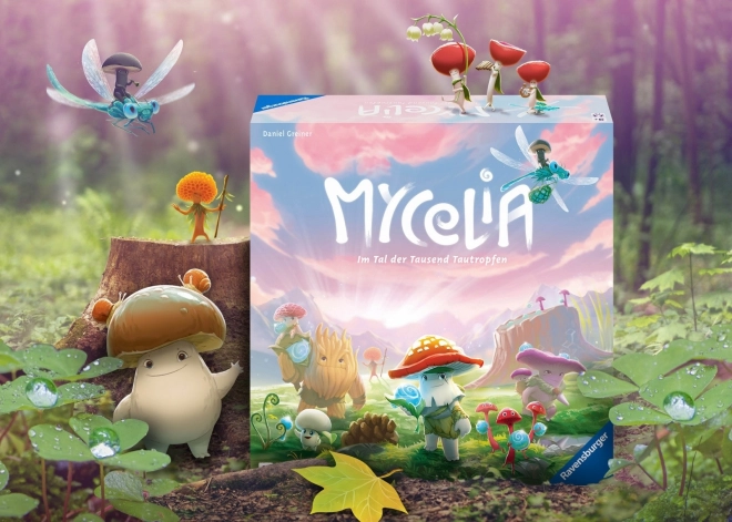 Strategisch bordspel Mycelium: Vallei van Duizend Dauwdrupels