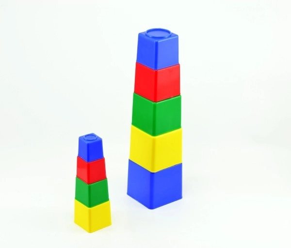 Kubus piramide kinderspeelgoed