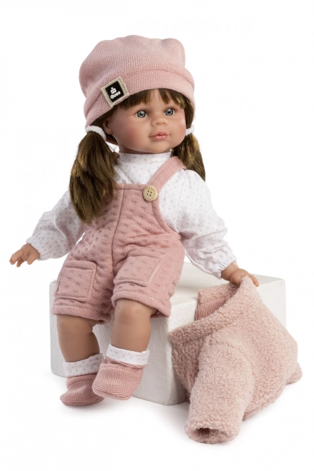 Guca 929 JUDITH - realistische pop met geluiden en een zacht stoffen lijf - 36 cm