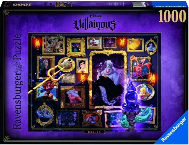 Ravensburger puzzel Villainous: Ursula 1000 stukjes