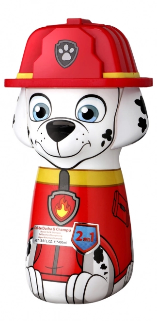 Paw Patrol Marshall douchegel en shampoo 400 ml in 3D fles