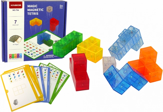 Magische magnetische kubus 7 stukken