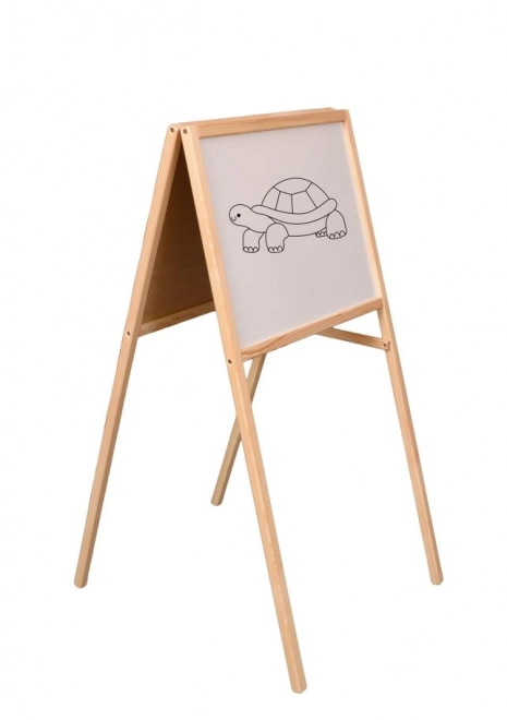 Dubbelzijdig magnetisch bord voor kinderen met accessoires