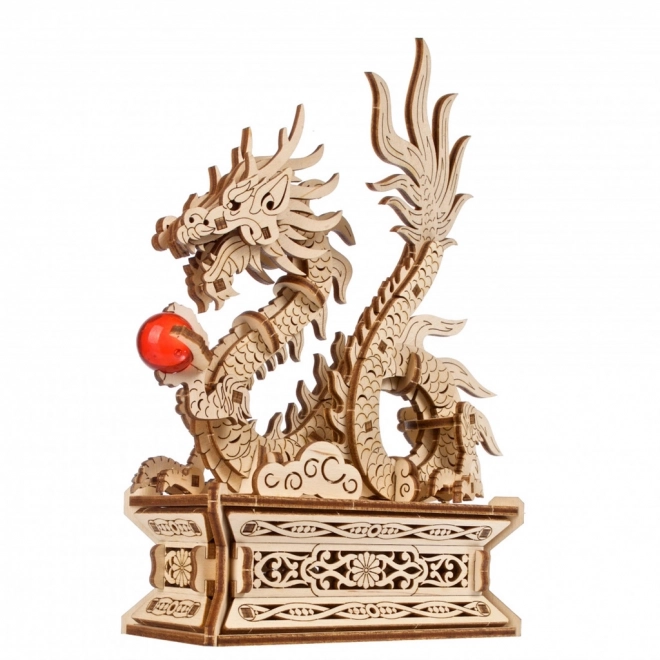 Ugears 3D houten mechanische puzzel Draak