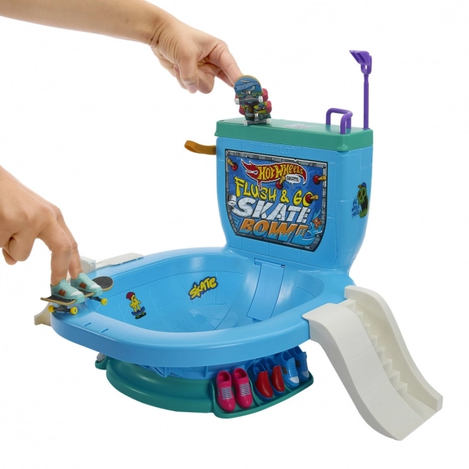 Hot Wheels Skates opspattend fingerboard skatepark HXL16