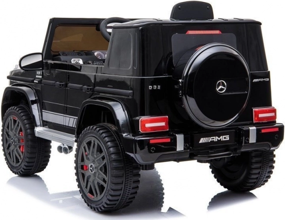Elektrische kinderauto Mercedes G63 AMG zwart
