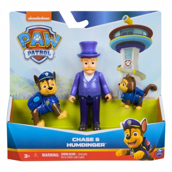 Figurenset PAW Patrol – Chase, burgemeester Humdinger en kat