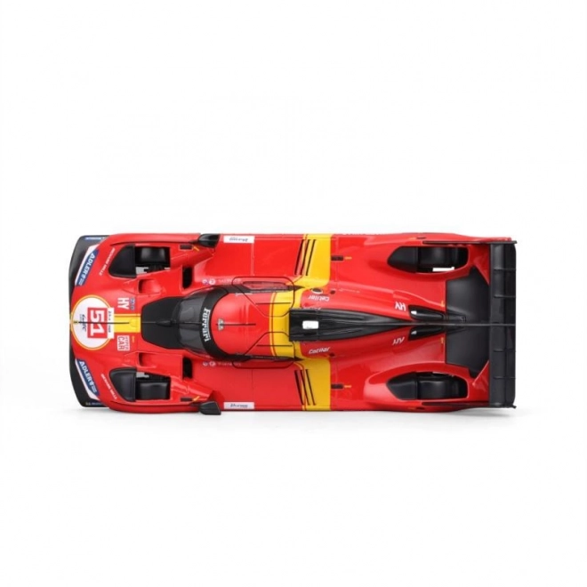 Bburago 1:24 Ferrari Racing - 499P LMH - Rood #51