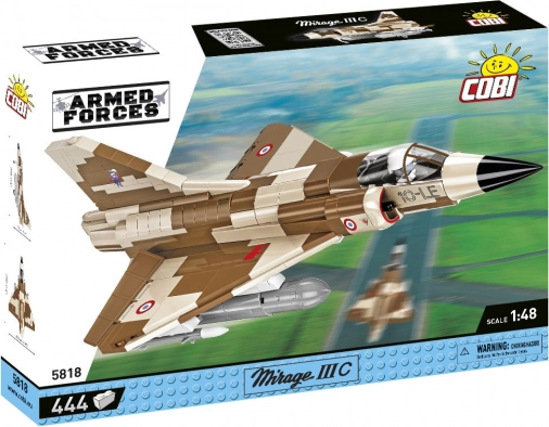 Bouwset COBI Armed Forces – Mirage IIIC 1:48, 444 onderdelen