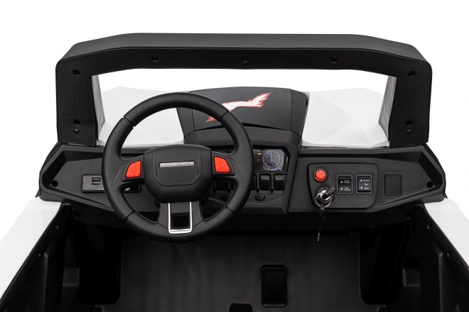 Elektrisch kinderauto UTV-MX 2000N wit