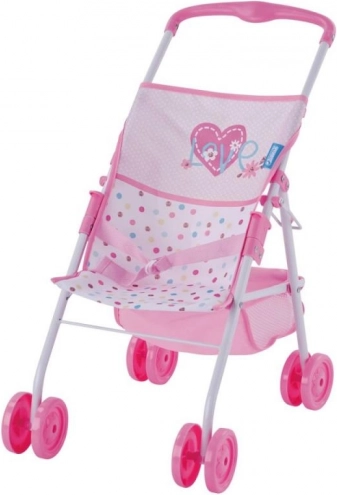 Stijlvolle poppenkinderwagen