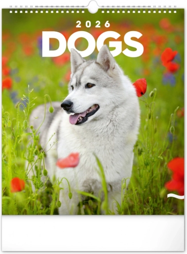 Muurkalender Honden 2026