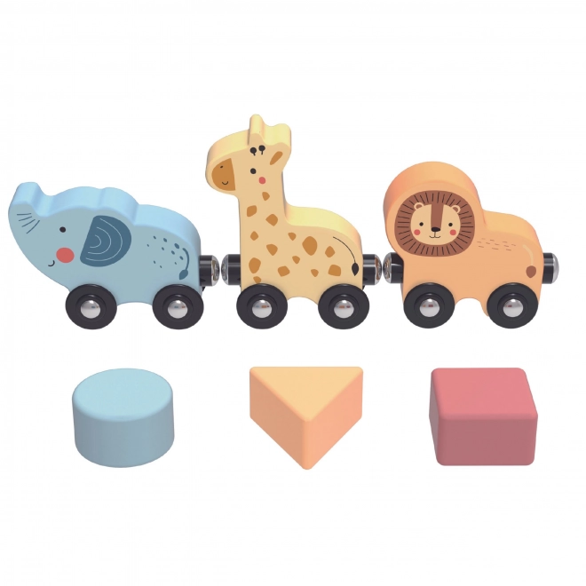 Houten Montessori-activiteitentafel TOOKY TOY