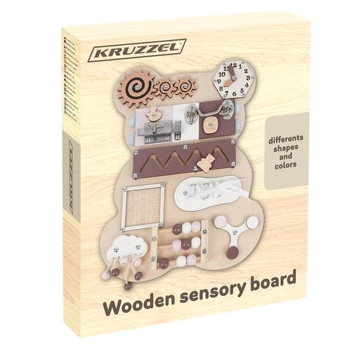 Manipulatiebord met beer Kruzel 22584