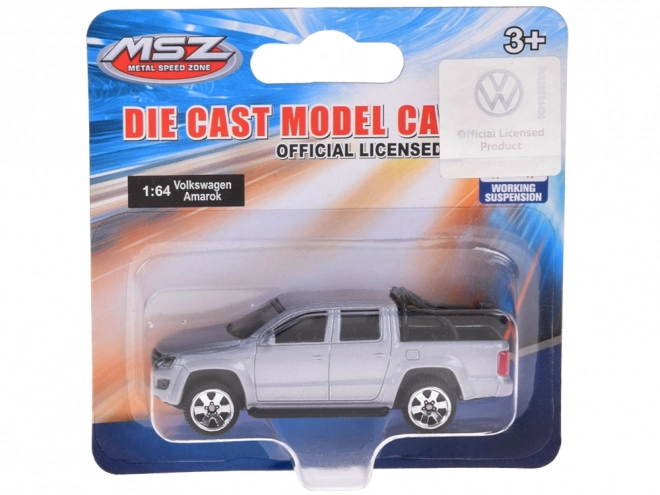 Metalen auto Volkswagen Amarok 1:64