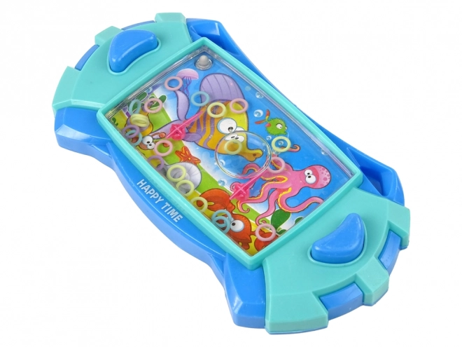Water vaardigheidsspel zee dieren blauw console