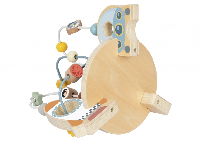 Houten raketlus van Tooky Toy