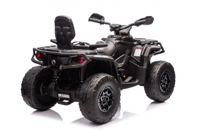 Elektrische kinderquad Can Am Outlander met afstandsbediening zwart