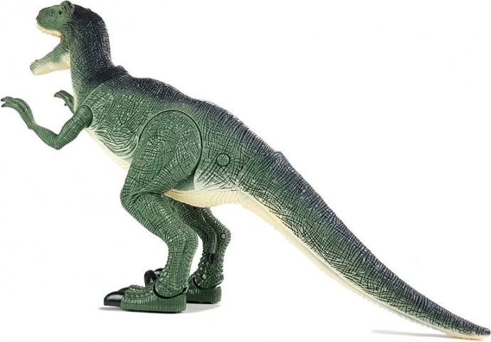 Realistische bewegingen en brul van de T-REX