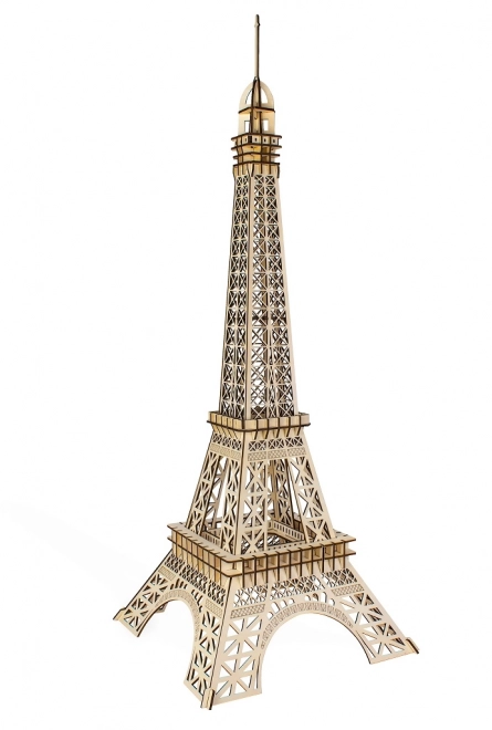 Woodcraft Houten 3D puzzel Eiffeltoren groot