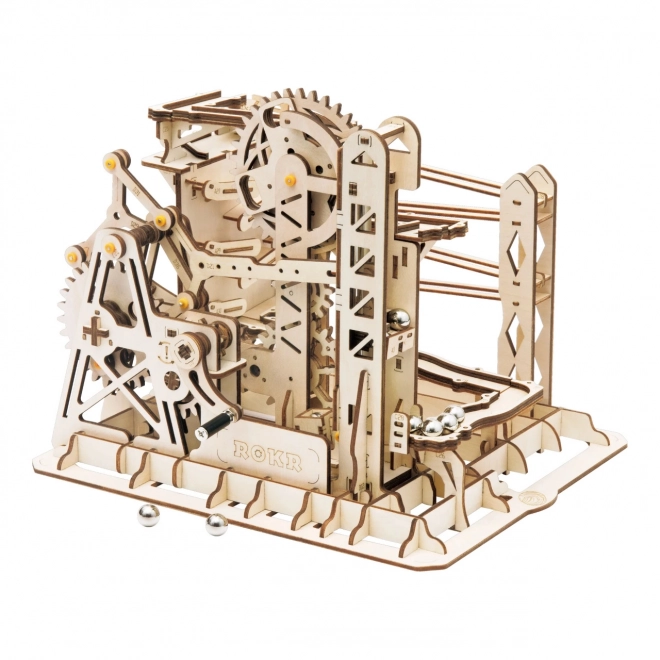 Knikkerbaan Marble Explorer - 3D houten bouwpakket