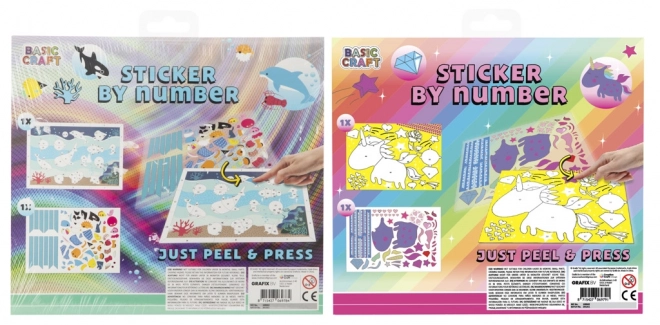 Stickers op Nummer