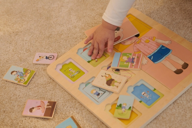 Houten puzzel - Menselijk lichaam