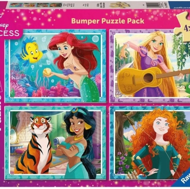 Puzzel Disney Prinsessen 4x42 stukjes