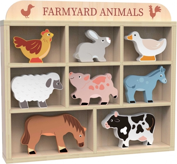 Set boerderijdieren 2Kids Toys van FSC-hout