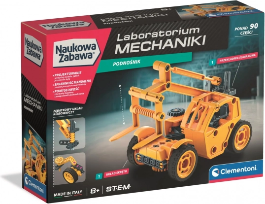 Telescoopheftruck – Mechanics Laboratorium CLEMENTONI