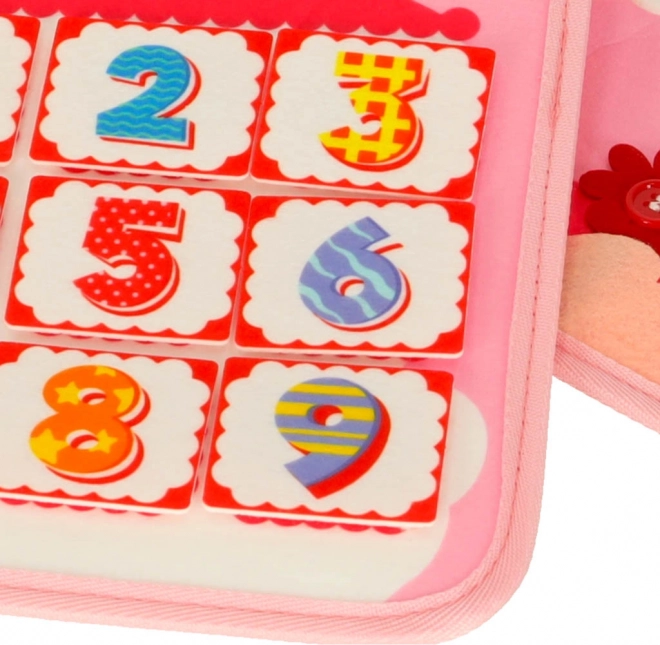 Roze Montessori sensorische rugzak