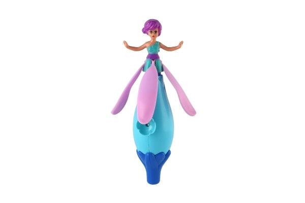 Schietende fee pop plastic 17 cm in doosje 8x24x6cm